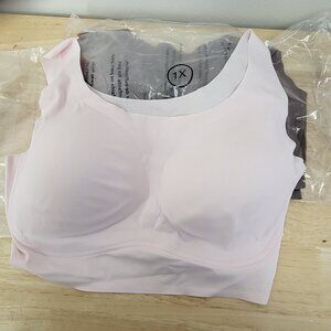 Rhonda Shear 2-Pack Invisible Body Bra 1X